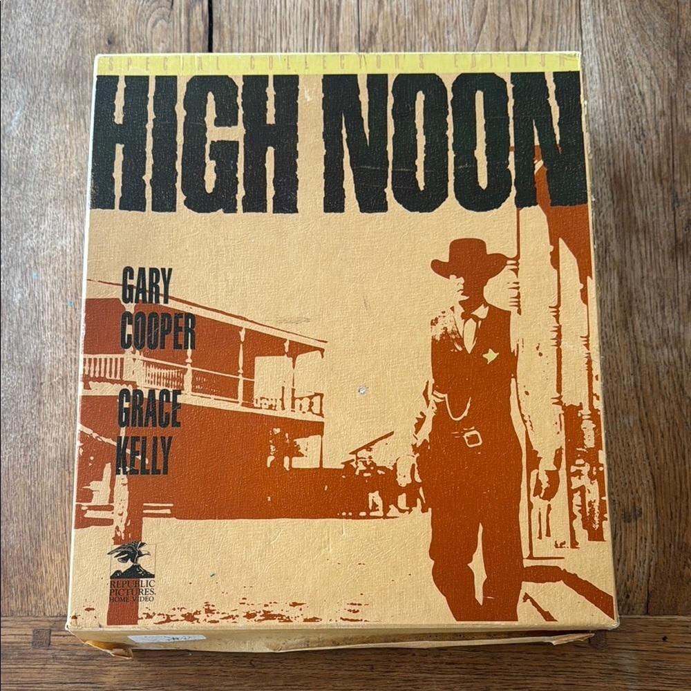High Noon Vintage Special Collectors edition book/movies, etc